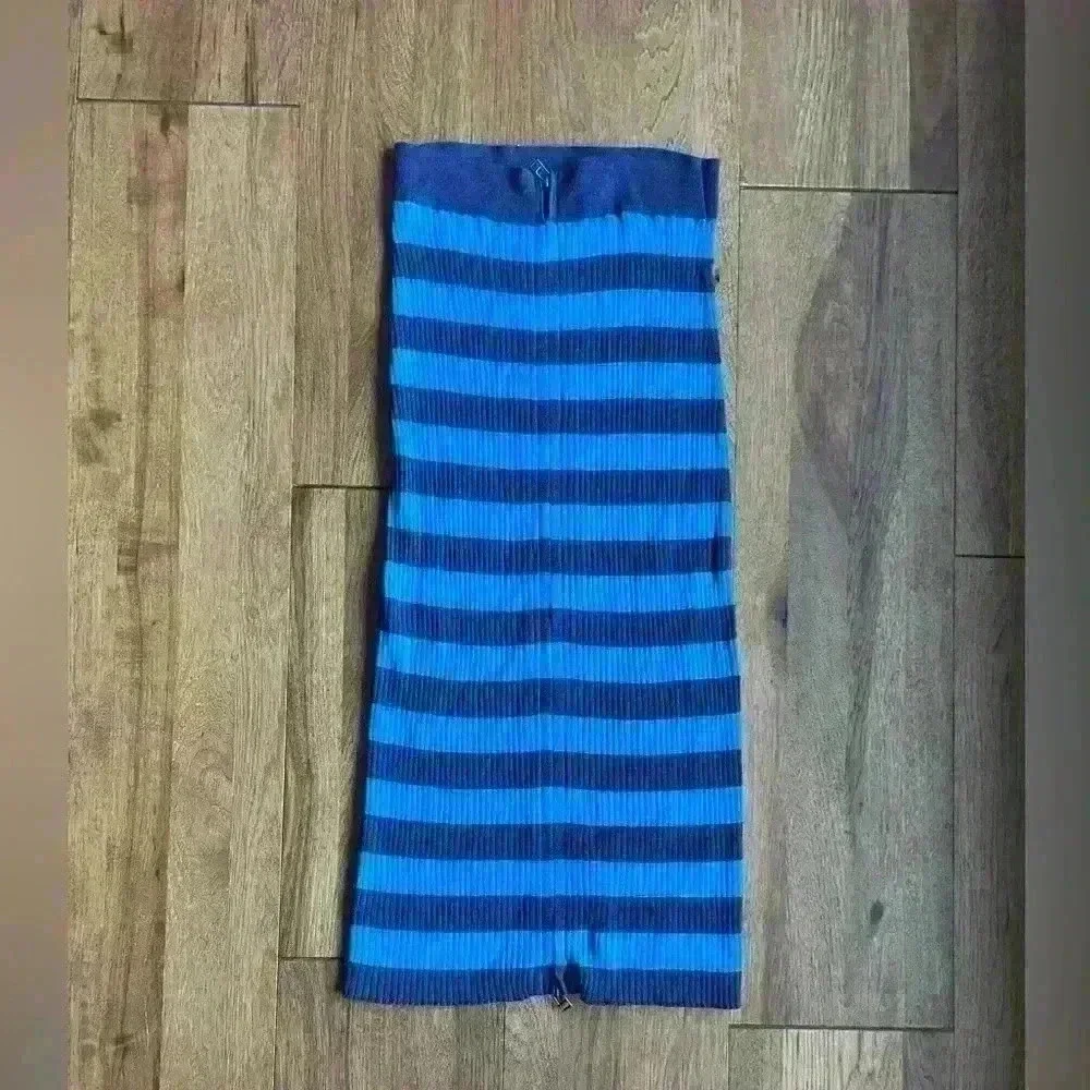 Daily Practice‎ by Anthropologie Ribbed Knit Skirt Sz S Preppy Bodycon Art